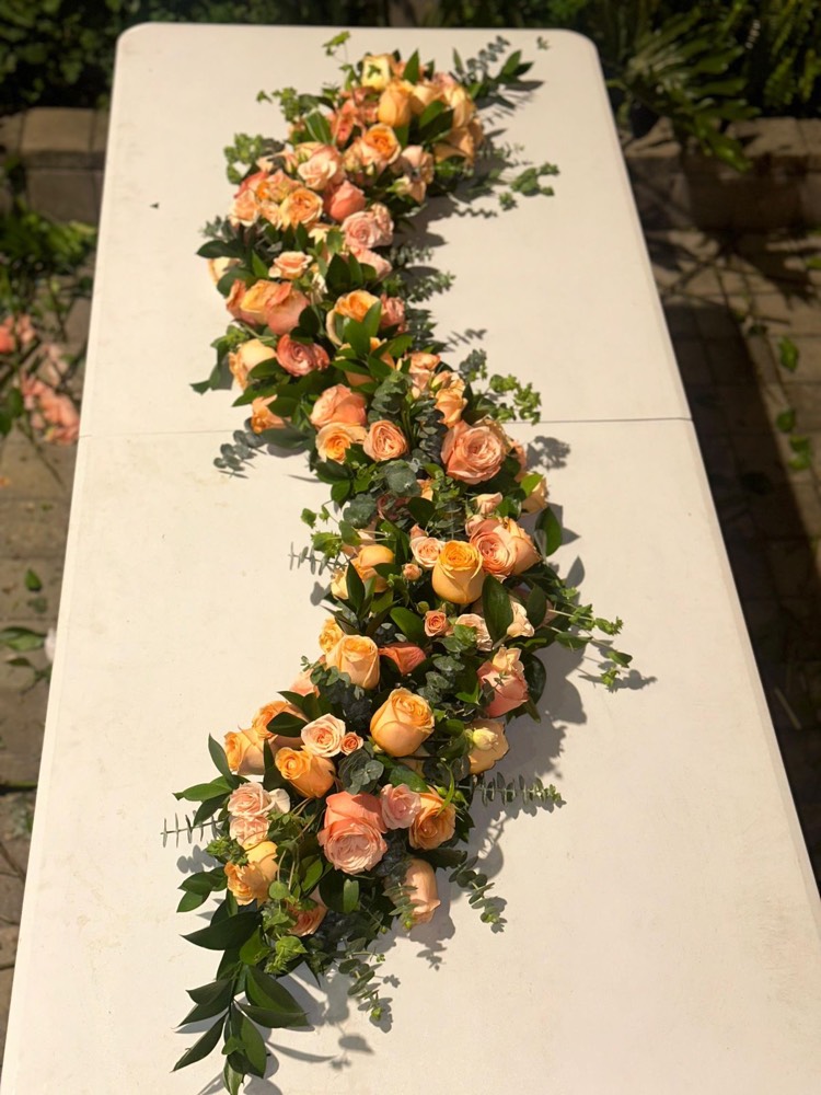 Boda Capullitos - camino floral