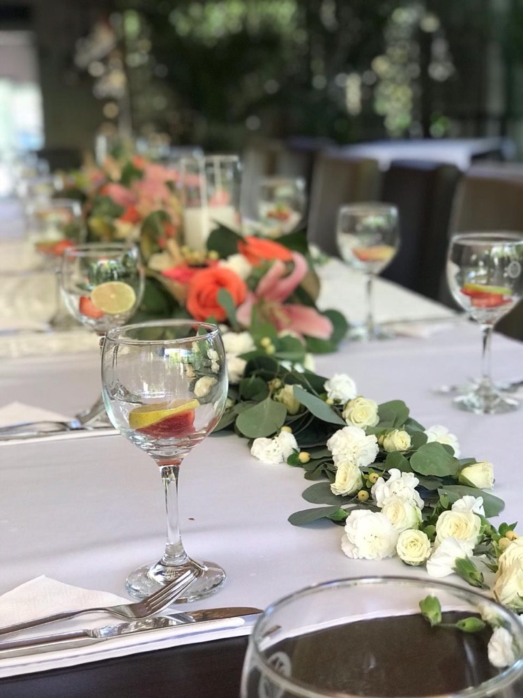 Boda Capullitos - mesa de recepcion